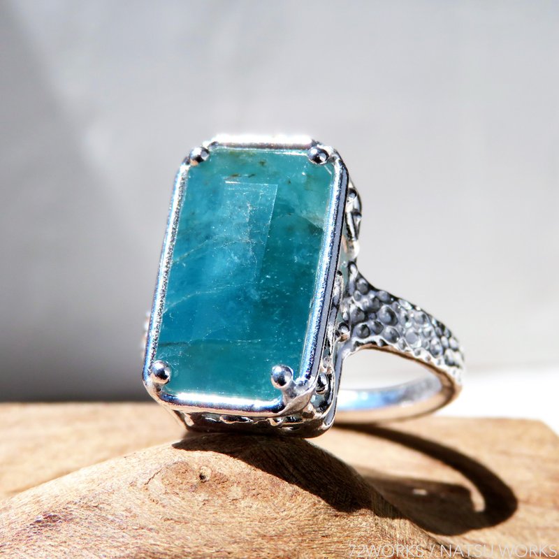 グランディディエライト リング  Grandidierite Ring - 戒指 - 寶石 綠色