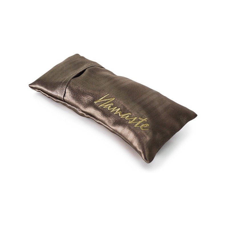 【NAMASTE】Eye Pillow - Brown - อุปกรณ์ฟิตเนส - พืช/ดอกไม้ สีนำ้ตาล