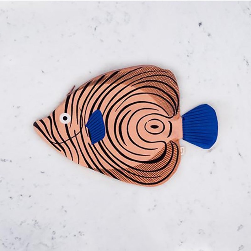 阿拉斯加天使魚收納袋 | Don Fisher - 化妝袋/收納袋 - 棉．麻 粉紅色