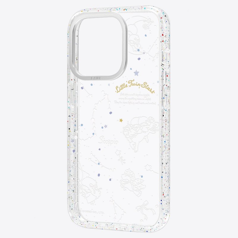 雙星仙子 專屬星座 透彩框 iPhone 16 15 14 13 Pro Max - 手機殼/手機套 - 環保材質 透明