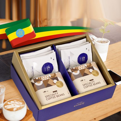 CoFeel 凱飛鮮烘豆 CoFeel凱飛 耶加雪菲G1│咖啡豆+濾掛咖啡禮盒│啡常燕麗禮盒