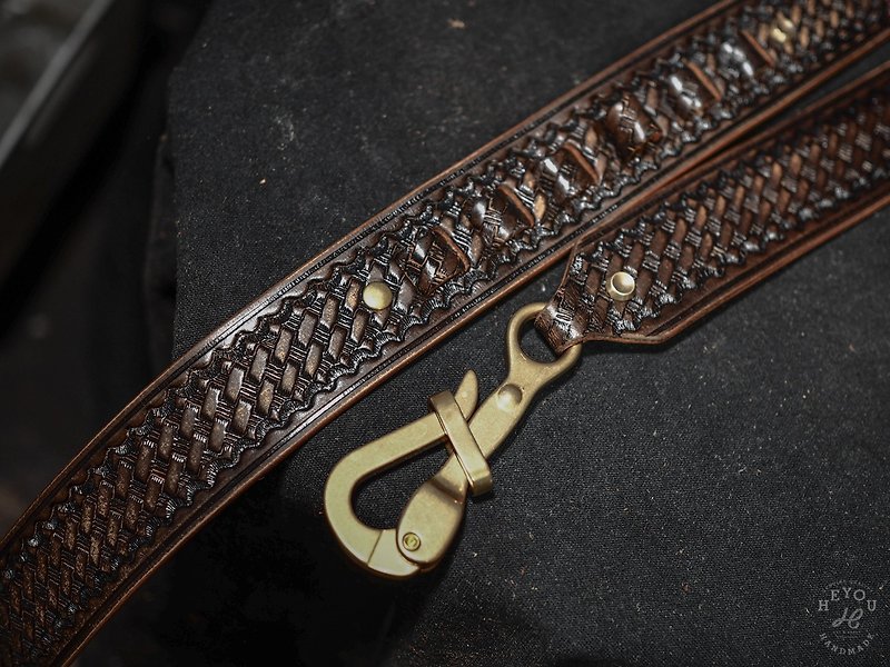 HEYOU Handmade - Sailor Belt - Type-2 - Belts - Genuine Leather Black