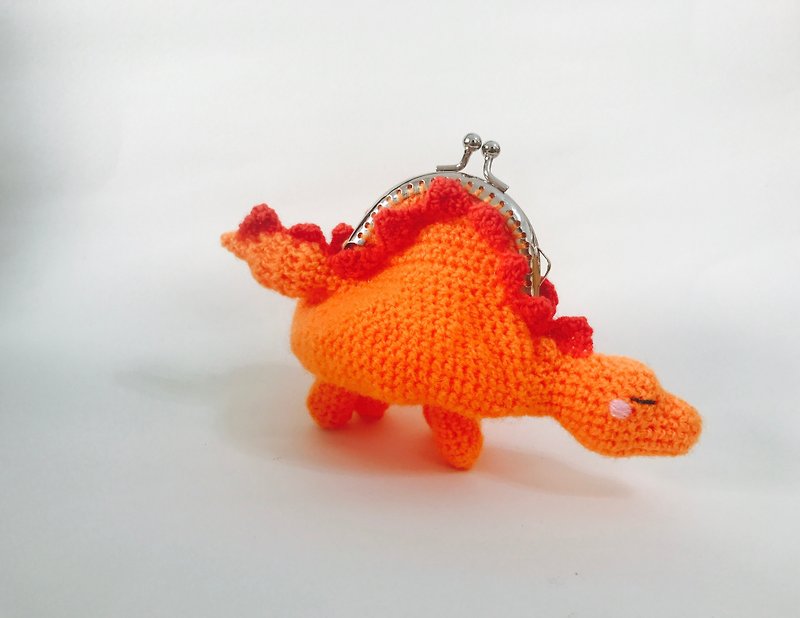 The fire dragon coin purse - Coin Purses - Other Materials Multicolor
