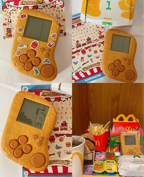 驚くべき価格 McDonald チキンナゲット型 テトリス専用ゲーム機