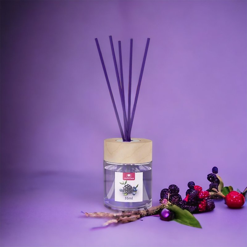 スイートワイルドベリーの香り | スペインブランド クリスタリナス 植物エキス ホームフレグランス 35ml - アロマ・線香 - その他の素材 