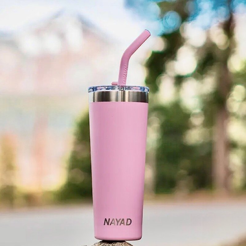 NAYAD Fashion Color Playing Cup—Kyoto Cherry Blossom Pink - Vacuum Flasks - Stainless Steel Pink
