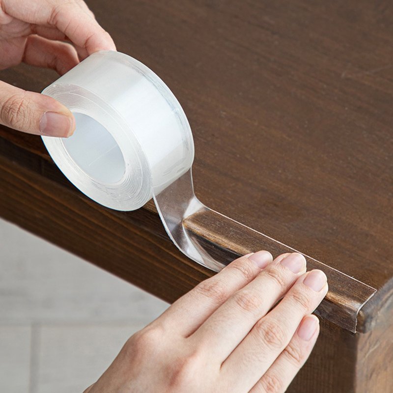 日本霜山 撕黏不留痕防水防污透明隱形防撞條(長2M/加厚款)-3入 - 其他 - 其他材質 透明