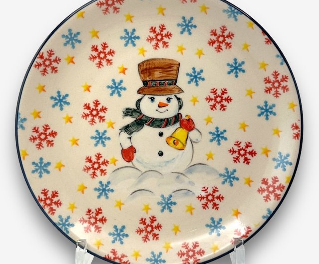 ポーランド食器　雪だるま Amazon.co.jp: ポーランド食器 ポーリッシュポタリー スノーマン
