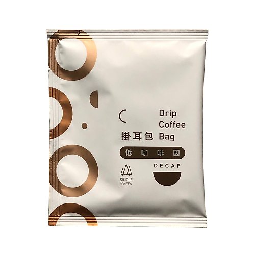 Simple Kaffa 興波咖啡(忻力有限公司代理) Simple Kaffa 興波咖啡低咖啡因中焙濾掛式咖啡 30 包 | 不含紙盒