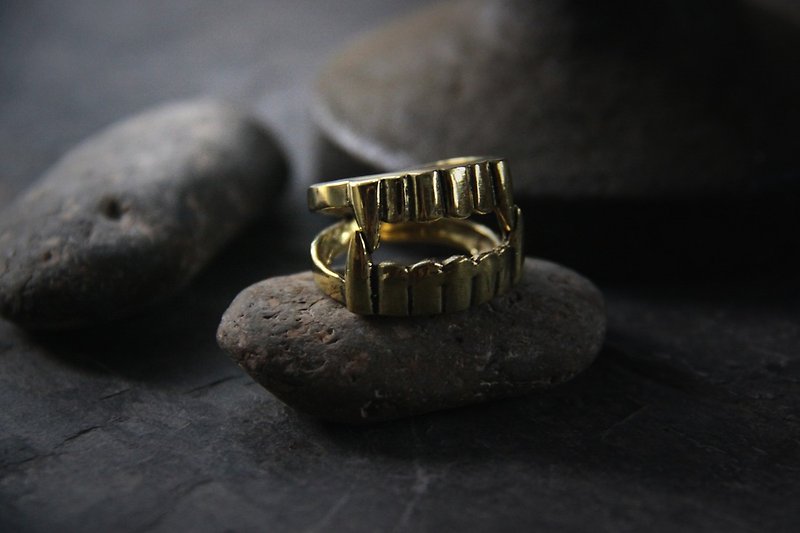 Vamprire Fang Ring by Defy. - General Rings - Other Metals 