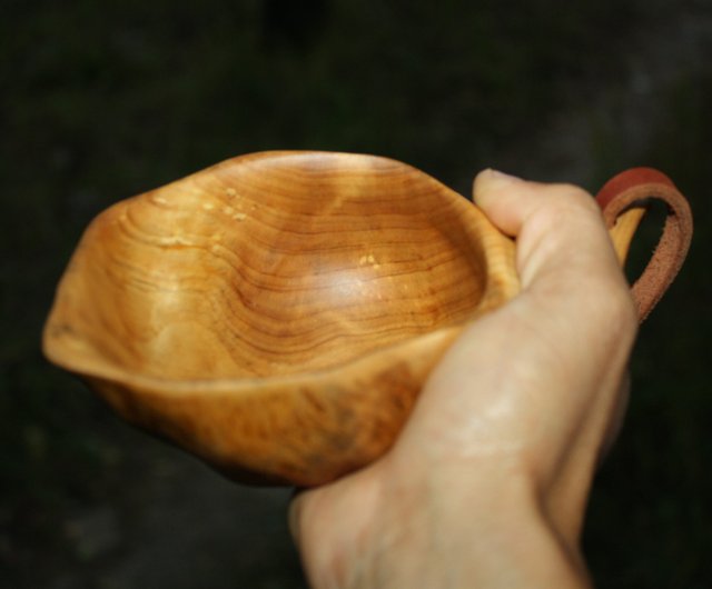 Carving a Wooden Cup 