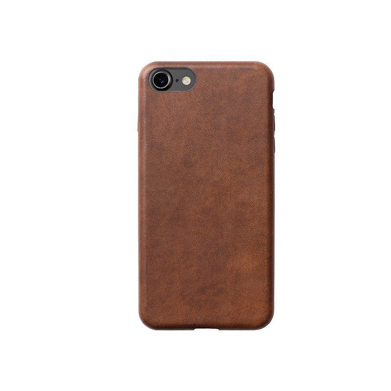 American NOMAD iPhone 7 / iPhone 8 leather protective case (856504004705) - เคส/ซองมือถือ - หนังแท้ สีนำ้ตาล