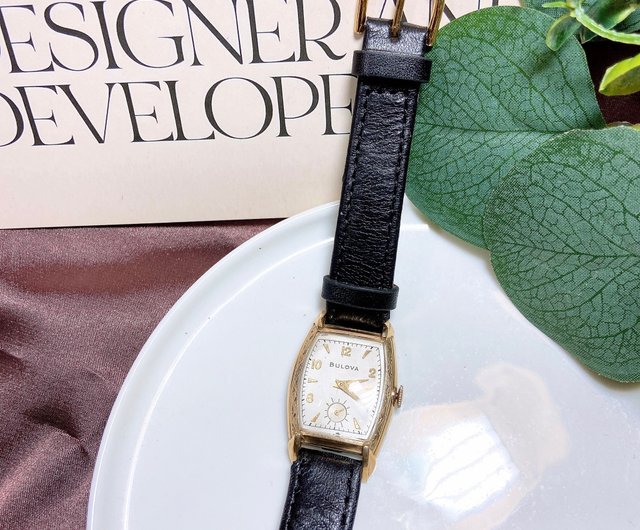 Western Antique Jewelry Ultra Rare BULOVA 1949 Normally Operating Second Hand A9 Textured Watch Shop noahark Women s Watches Pinkoi