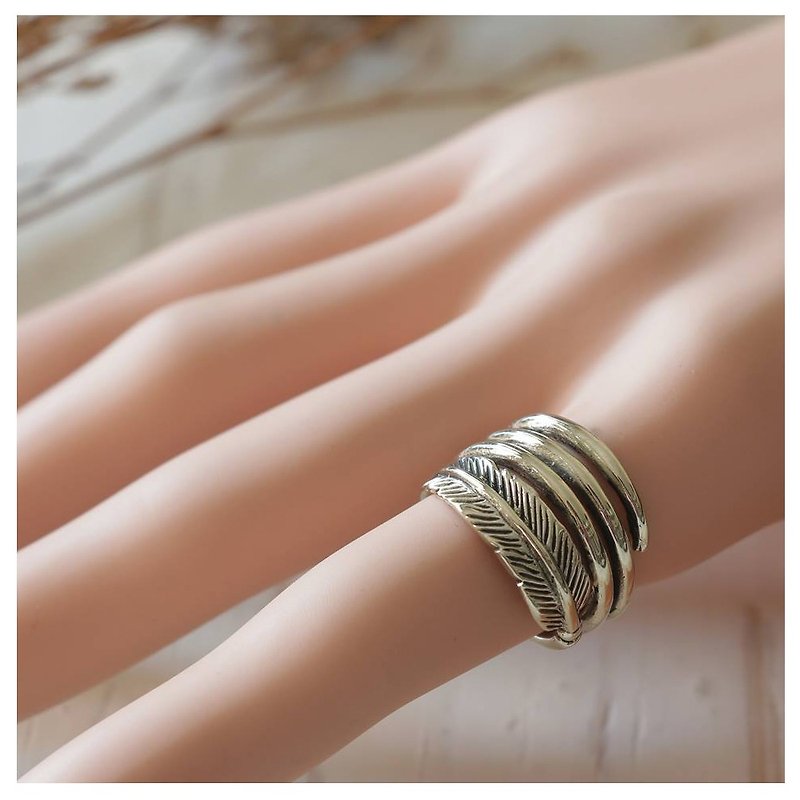 銀戒 女孩 女士 簡單 可愛 小 時尚 - 戒指 - 其他金屬 銀色
