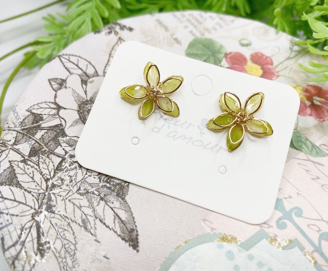 1699円 ピアス プリザーブド あじさい 押し花 pi-500045_3.jpg