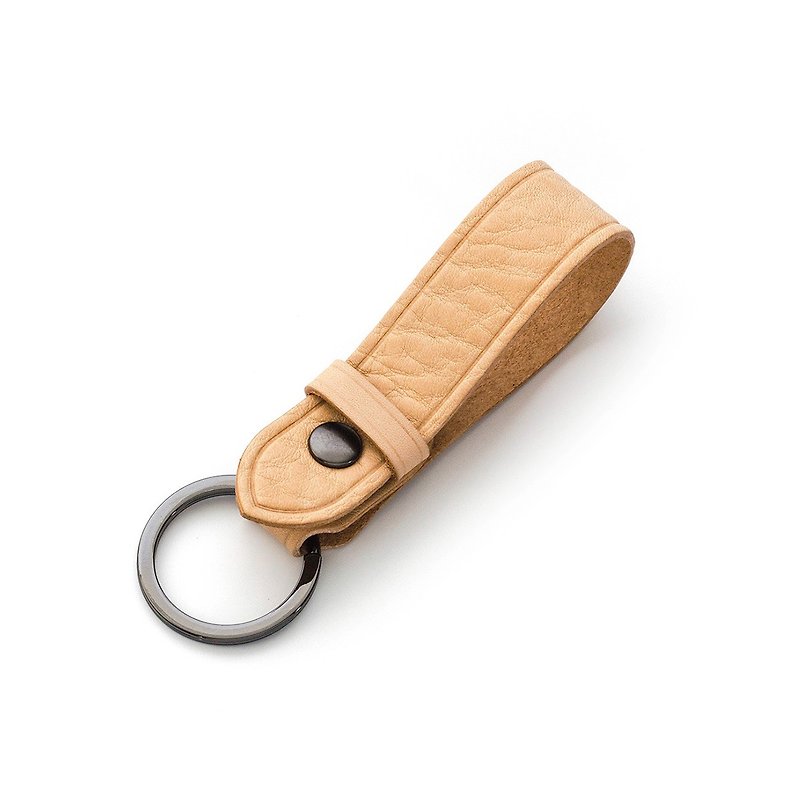 WILD I Key Ring Strap I Fob Chain Holder - Keychains - Genuine Leather Brown