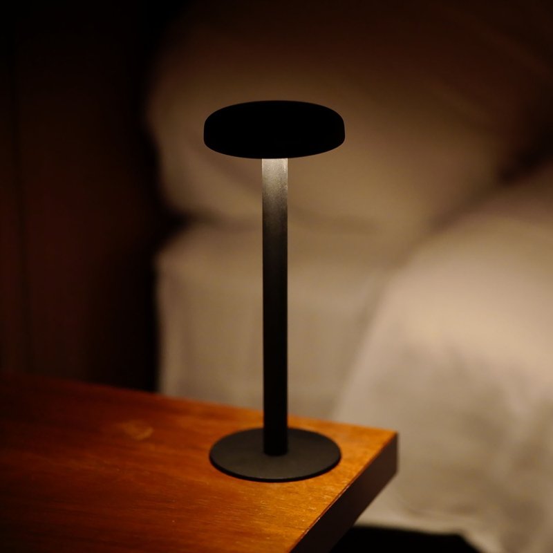 【FUJITA KINZOKU】TABLE LAMP ICHI - โคมไฟ - โลหะ สีดำ