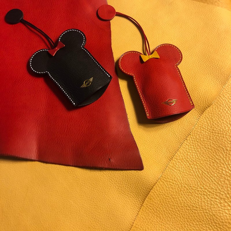 車匙套 鑰匙包 手工製作皮具 軟植鞣牛皮 鼠年設計作品 - 其他 - 真皮 多色