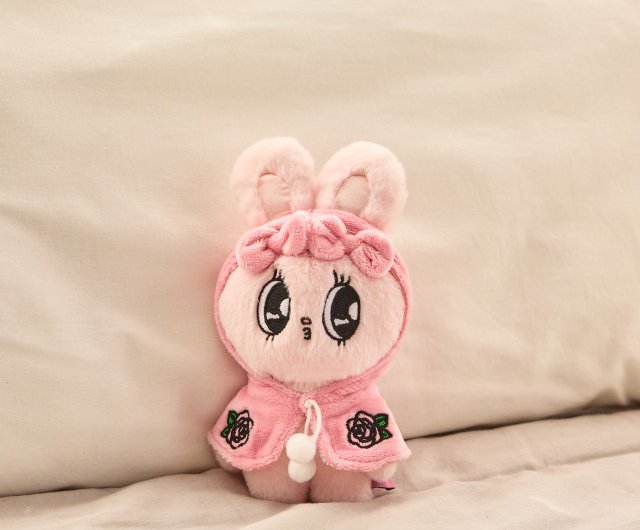  バニー ぬいぐるみ 花柄耳 3色 【正規品／防塵袋付き】 エスターバニー】マント風ぬいぐるみ ぬいぐるみ12cm 全3種