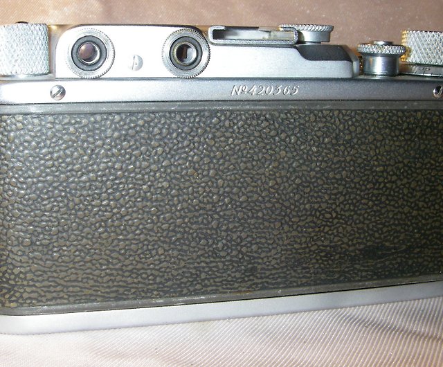 KMZ ZORKI-1 カメラ バイリンガル ボディ 巻取りスプール M39 LTM 