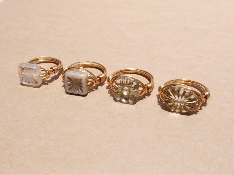 isola studio handmade jewelry-Wire wrapped ring - แหวนทั่วไป - โลหะ 