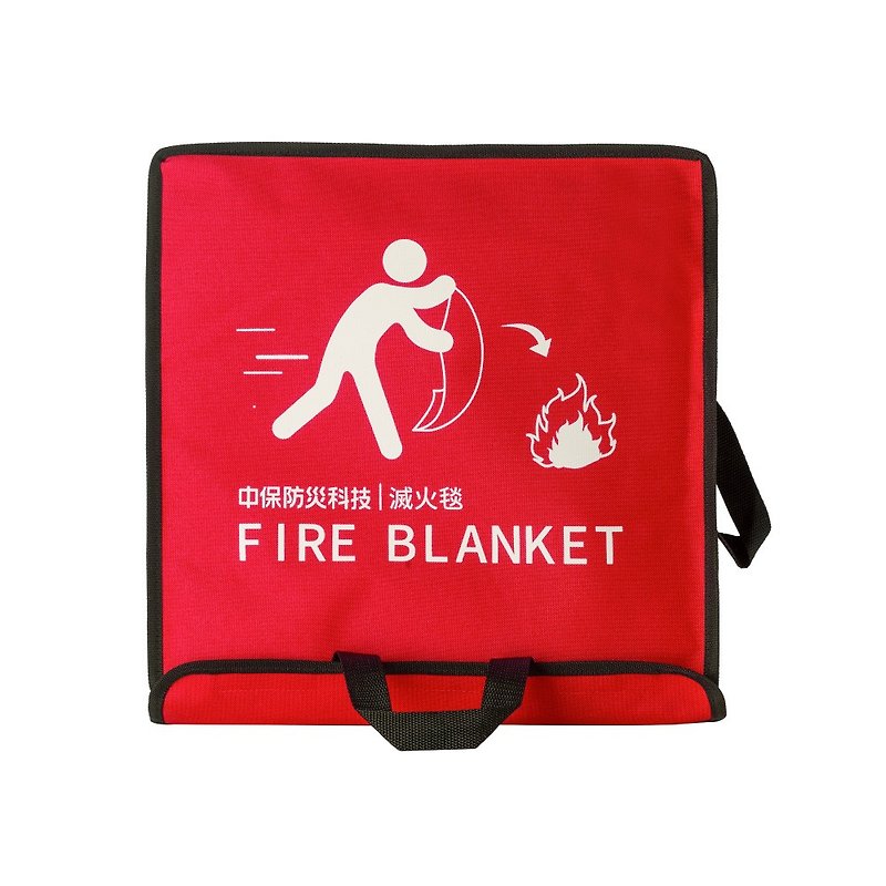 [China Insurance Disaster Prevention Technology] Fire Blanket L (Fire Fighting/Escape) - Other - Other Materials Black