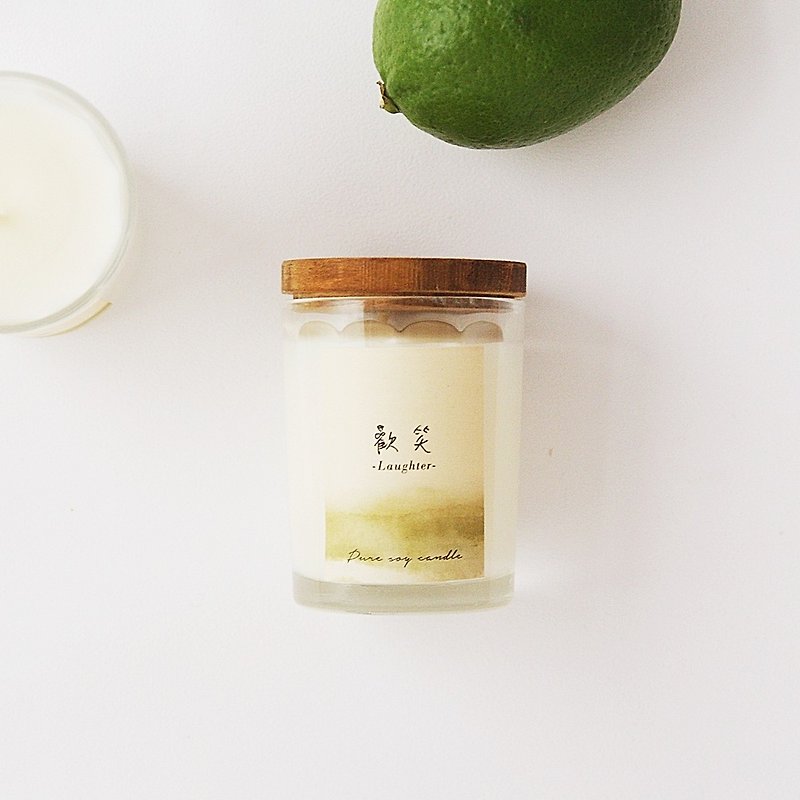 4th Floor Apartment | Soy Candle [Laughter] Sweet Fruity Notes 60g - Candles & Candle Holders - Plants & Flowers Green