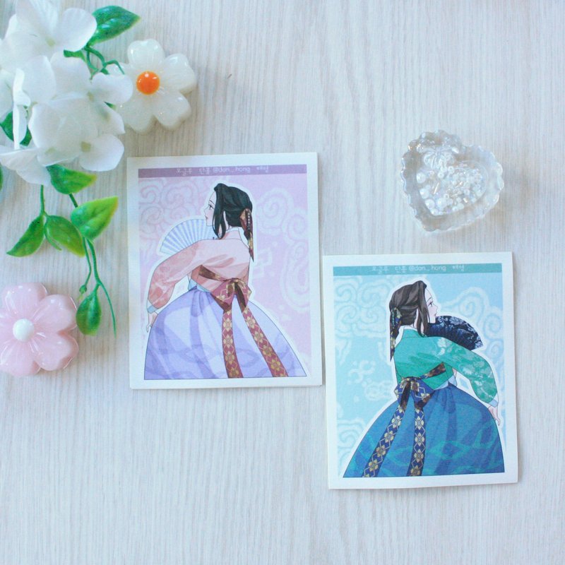 mogloo_Oriental Sticker_haeyeong - 貼紙 - 紙 