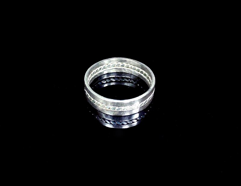 Round Edge Series / Ring #03 / 925 Sterling Silver / Ring - แหวนทั่วไป - เงินแท้ 