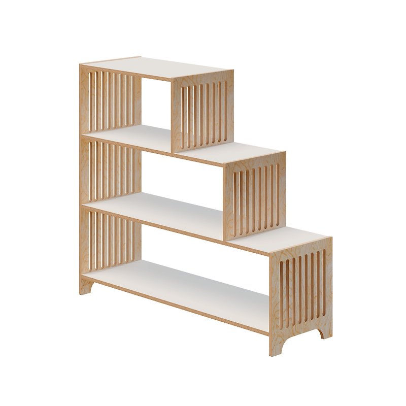 【予約販売】HINGI Montessori Furniture - OKI ラダーキャビネット - キッズ家具 - 木製 