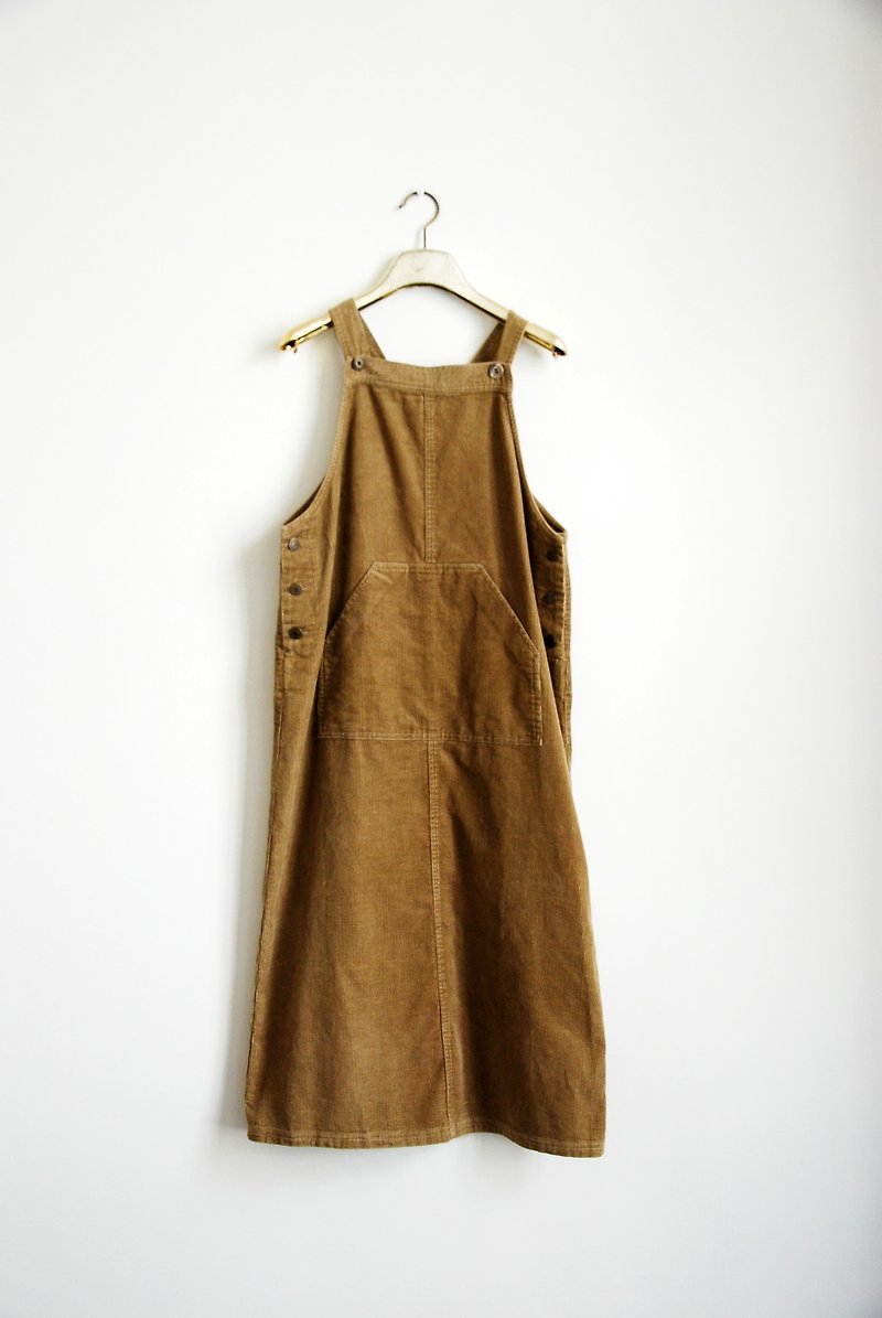 Vintage corduroy dress straps - One Piece Dresses - Other Materials 