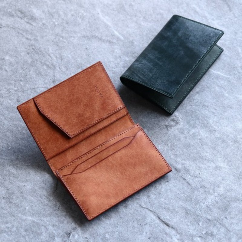 Pinkoi Proxy Purchase - Business card holder [Saya] 4 colors - Card Holders & Cases - Genuine Leather 