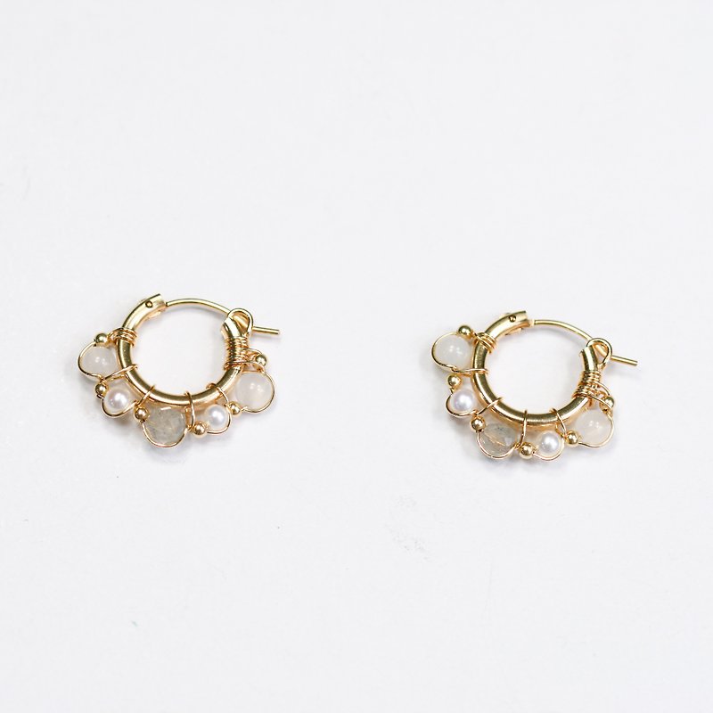 Dew Drop EARRINGS - Earrings & Clip-ons - Gemstone Transparent