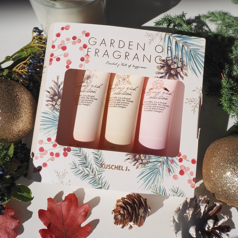 Kuschel J-ハッピーブックストア ミニハンドクリーム ギフトボックス(20g×3個) - ボディケア・マッサージオイル - その他の素材 