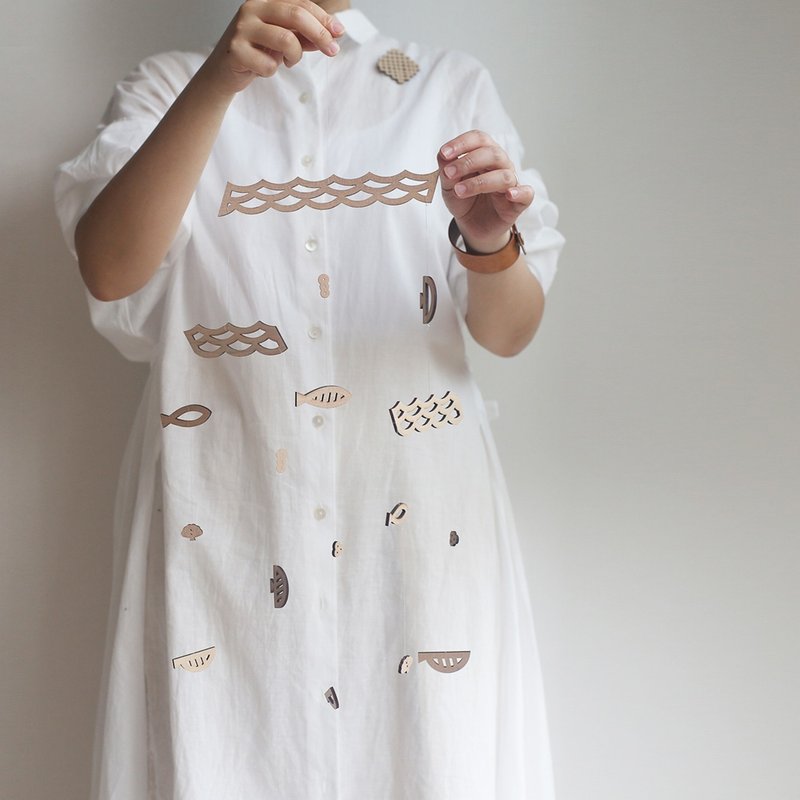 sea mobile / 海のモビール - 其他 - 木頭 