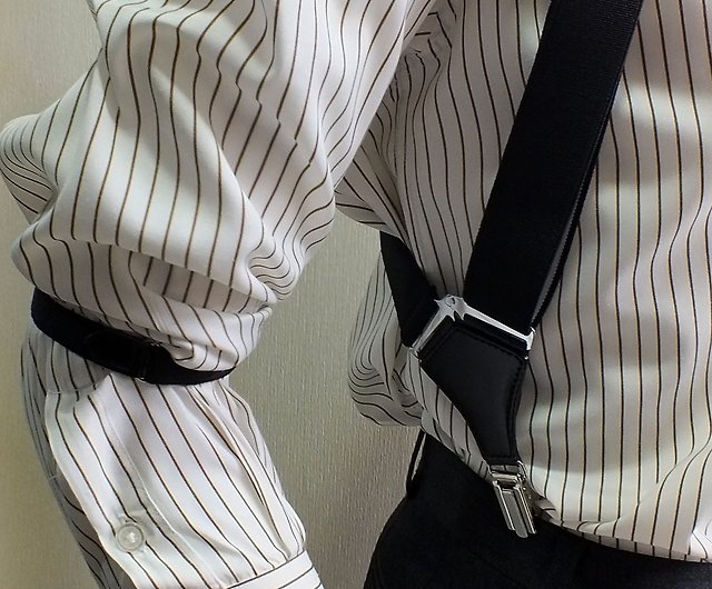 Holster suspenders mens armband great value set formal gift NOMURA - Shop  nomurabelt Other - Pinkoi