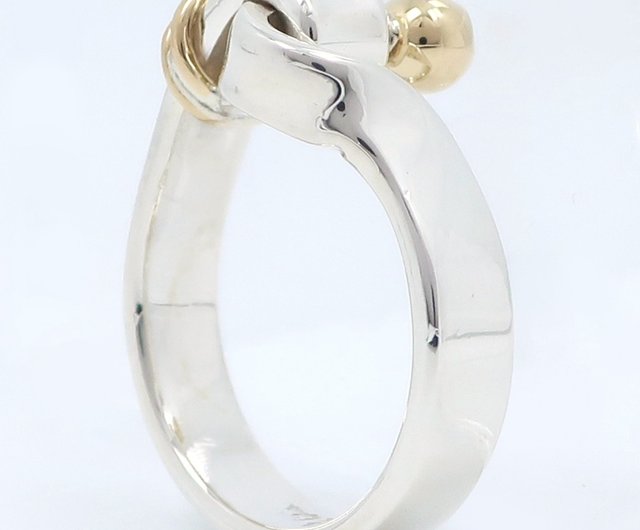 最終値下げ！ Tiffany フックアンドアイリング7号（内径1.5cm） TIFFANY&Co. ティファニー フック＆アイ・リング・指輪/Sv925