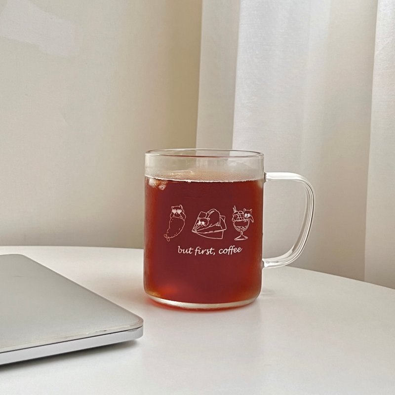 【喵星人系列 - 玻璃杯】| 透明玻璃喵喵杯 咖啡杯 - 其他家具 - 玻璃 透明