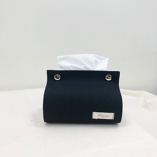 #Turquoise 特菓子 素色 / 黑 結紗 / 衛生紙套 面紙盒
