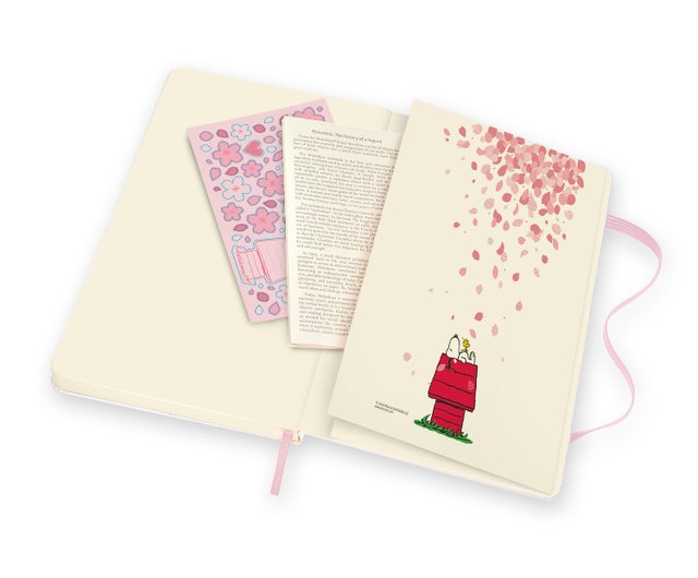 _出品禁止_MOLESKINE スヌーピー 桜 限定版 ノートブック