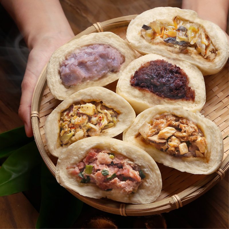 [Steamed Buns] - Choose a combination of 3 bags (please note the taste) - Prepared Foods - Fresh Ingredients 
