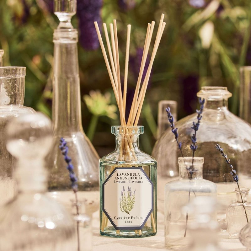 Carrière Frères Lavender Diffuser Bottle - Fragrances - Glass Transparent