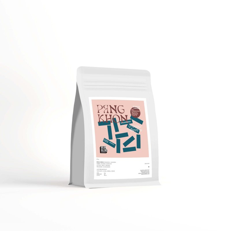 GRAPH | เมล็ดกาแฟ SINGLE ORIGIN - PANG KHON 100g. - 咖啡/咖啡豆 - 其他材質 