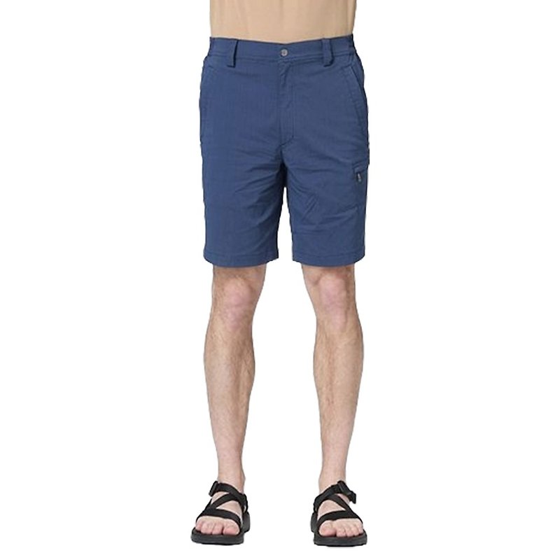[Wildland] N66 elastic anti-UV printed functional shorts 0B21386-173 Prussian blue - กางเกงขาสั้น - เส้นใยสังเคราะห์ สีน้ำเงิน