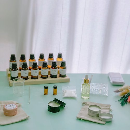 M.S Aroma Studio 【 DIY材料包 】居家體驗手作香氛 固態香水 | 香膏 | 兩款香味