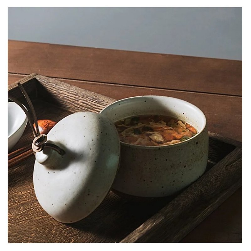 LINKIFE 日式粗陶手製個人湯盅300ML - 廚具 - 陶 