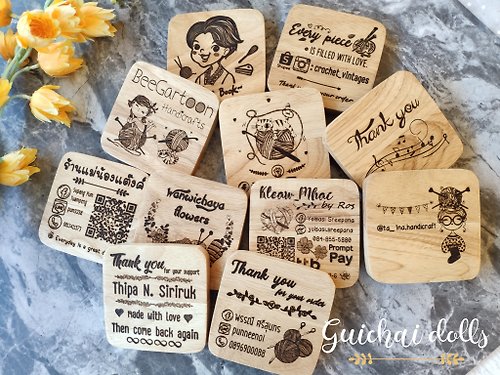 Guichai dolls Engraved work, wooden signs. For self drawn designs, You can contact me.