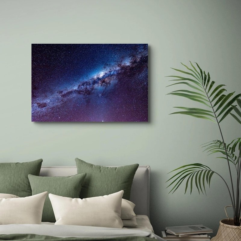 Galaxy Art Giclee Frameless Painting - Posters - Polyester 