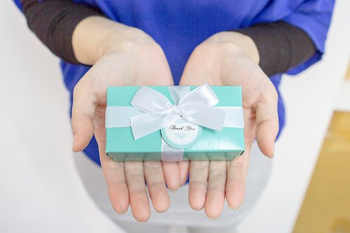 Tiffany Blue Best Wishes Small Tote  Gift Bag Packaging Bag Birthday  Christmas Wedding - Shop happydordor Gift Wrapping & Boxes - Pinkoi