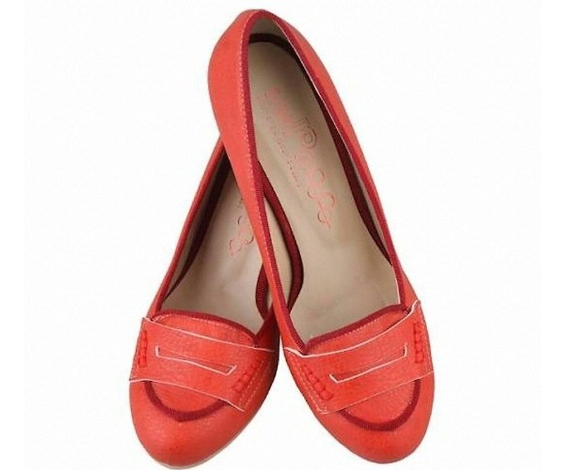 【2017 MUST HAVE ITEM】SPUR Praha heels 7934 RED - Women's Casual Shoes - Genuine Leather 
